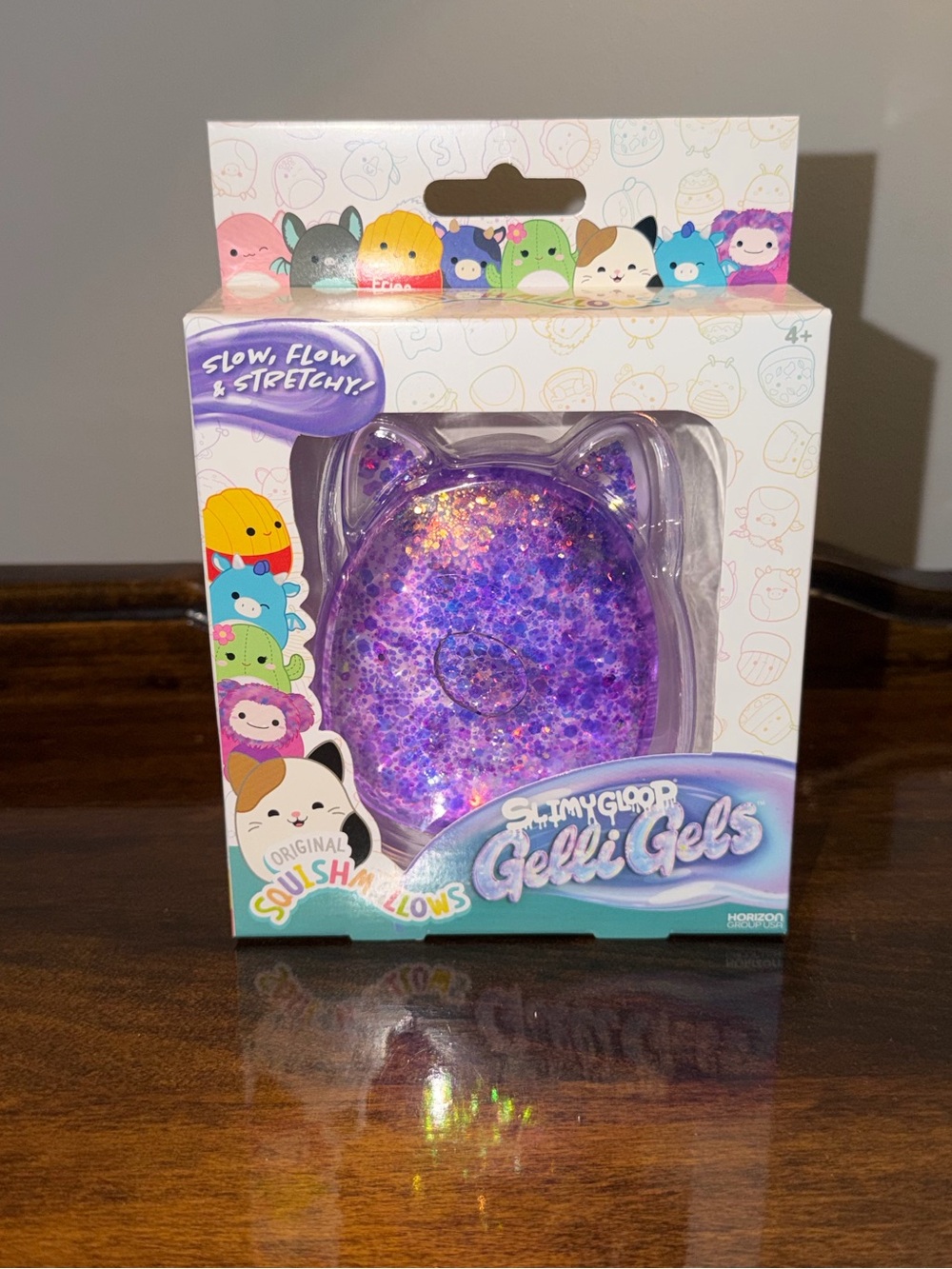 Original Squishmellows - Gelli Gels - slimy good - by jazwares - color purple